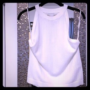 Alice & Olivia cotton sweater tank top